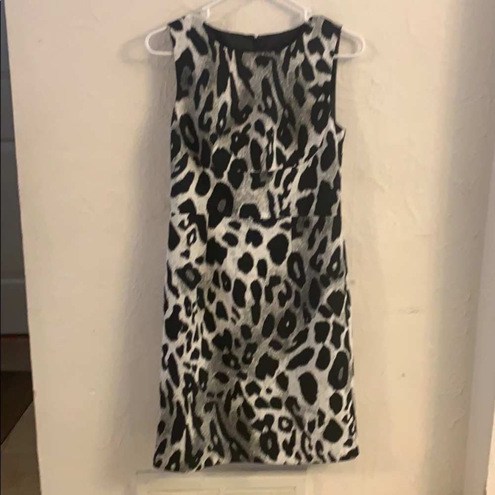 Ann Taylor leopard print mini dress